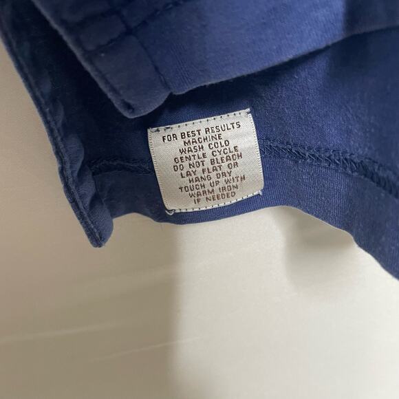 Peter Millar Solid Blue Polo Shirt Size XXL*** - Picture 3 of 5
